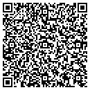 QR code with P&C Garden Chinese Rest contacts