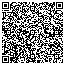 QR code with H & R Glass & Mirror contacts