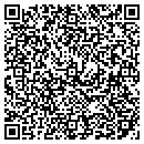QR code with B & R Self Storage contacts