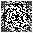 QR code with J B Sportswear contacts