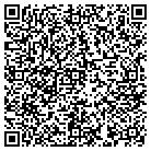 QR code with K C M Custom Built Garages contacts