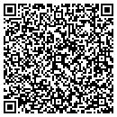 QR code with H & S Bridals Inc contacts