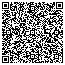 QR code with H R Locksmith contacts