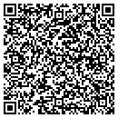 QR code with K Dorman OD contacts