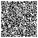 QR code with B & L Line Striping contacts