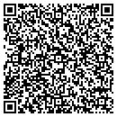 QR code with H R Wireless contacts