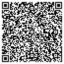 QR code with B H Adler DPM contacts