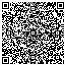 QR code with P J Plumbing Service contacts
