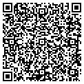 QR code with H R & R contacts