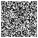 QR code with H R Electronic contacts