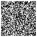 QR code with E & F Bakery Inc contacts