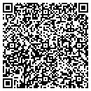 QR code with V Wireless contacts