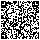 QR code with P & T Eatery contacts