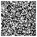 QR code with E & J Appliance contacts