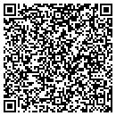 QR code with B & E Fence contacts