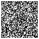 QR code with P D R's Catering contacts