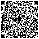 QR code with AAA Flag & Banner Mfg Co contacts