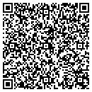 QR code with H Bosh Moving contacts