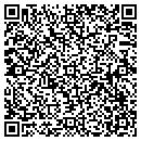 QR code with P J Corless contacts