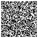 QR code with V & M Contracting contacts