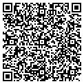 QR code with V & R Printing contacts