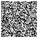 QR code with N & W Registry contacts