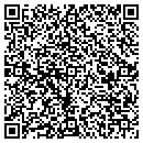 QR code with P & R Industries Inc contacts