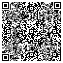 QR code with E & T Arbor contacts