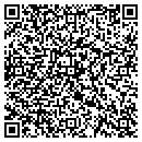 QR code with H & B Paper contacts