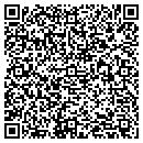 QR code with B Anderson contacts