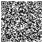 QR code with H & W Variety Florist Inc contacts