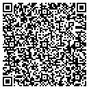 QR code with B B Binding contacts