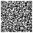 QR code with E & R Cleaners contacts