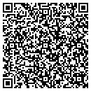 QR code with P Pellittieri DDS contacts