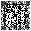QR code with A M & T contacts