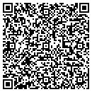QR code with B & C Carting contacts