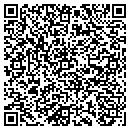 QR code with P & L Excavating contacts