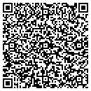 QR code with P Vandenberg & Son contacts