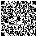 QR code with B & B Leather contacts