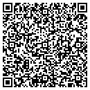 QR code with H & R Tire contacts