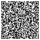 QR code with B&G Painting contacts