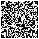 QR code with B & P Tuxedos contacts