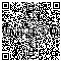 QR code with M & J contacts