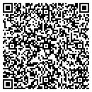 QR code with P J's Hair Care contacts