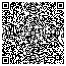 QR code with R B R Landscaping Inc contacts