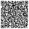 QR code with R & D contacts