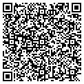QR code with D & G Fashions contacts