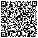 QR code with B J Eatery contacts
