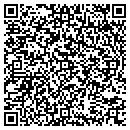 QR code with V & H Nursery contacts