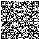 QR code with B E D C contacts